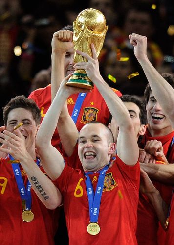 南非世界杯西班牙是第几支冠军