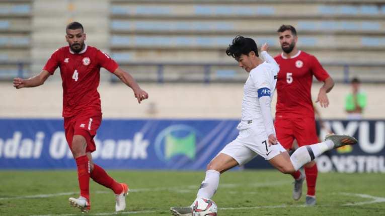 韩国vs黎巴嫩足球直播